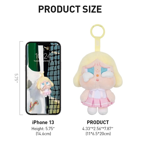 [SEALED BOX] POP MART - CRYBABY Sunset Concert Series-Plush Pendant Blind Box - Picture 5 of 6